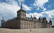 El Escorial. Vue du nord-ouest.