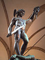 Benvenuto Cellini: Perseus Medusan pään kanssa (1554)