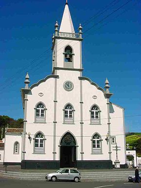 Igreja da Agualva, fachada principal.