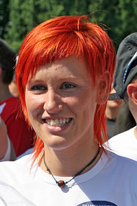 Kati Wilhelm heinäkuussa 2006