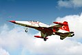 İniş sırasında NF-5A