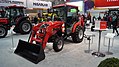 马恒达1538拖拉机，于2017年汉诺威国际农机展（德语：Agritechnica）