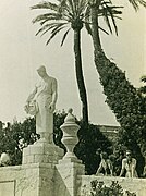 Statue La tragédie, théâtre de verdure, jardin Albert-Ier, Nice (statue monumentale, 1947).