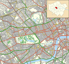 Paddington General Hospital is located in City of Westminster