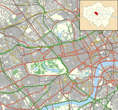 Marlborough House is located in City of Westminster