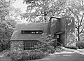 Wharton Esherick Studio, 1520 Horseshoe Trail, Malvern, Pensilvânia (1956). Projetado com Wharton Esherick