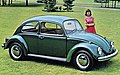Reklame for delta grønn VW 1500 i 1968