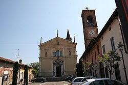 Skyline of Antegnate