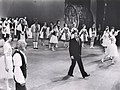 Applausi per la rappresentazione di Coppelia al Teatro dell'Opera (primi anni '70).