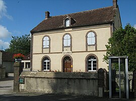 The town hall in Les Menus