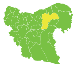 Manbij Subdistrict in Syria