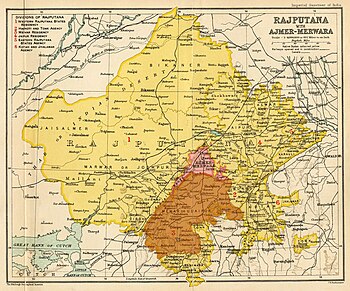 The Kingdom of Mewar in the Rajputana Agency