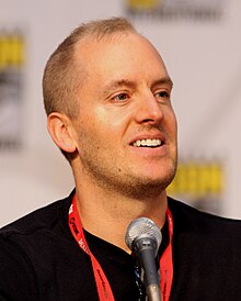 Hentemann at the 2010 San Diego Comic-Con.