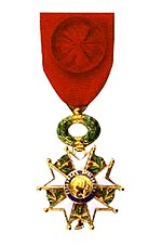 Officier medalje af den Franske Légion d'honneur