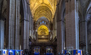 La nef de la cathédrale.