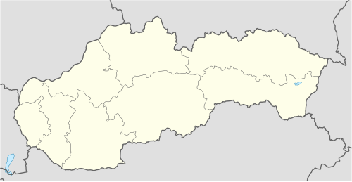 1999–2000 Slovak Superliga is located in Slovakia