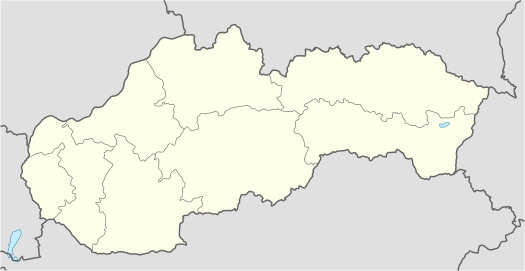 Список національних парків Словаччини. Карта розташування: Словаччина