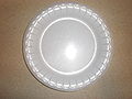 Styrofoam saucer