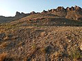 نمایی از تپه پشت پشته