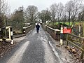 Railway bridge over railway line by Westhoughton Golf Club 5