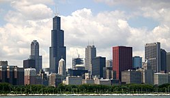 Pemandangan Chicago, Illinois