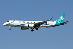 Embraer 195 der Air Dolomiti