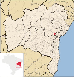 Santa Teresinha – Mappa