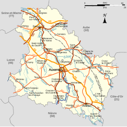 Mapo de Yonne