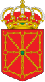 Escut de Navarra actual (es va tornar al model de 1910, amb el disseny actualitzat el 1985), usat des de 1981