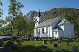 Helgheim church in Jølster