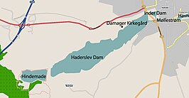 Kaart van Haderslev