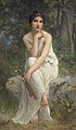 The Flute Player by Charles-Amable Lenoir