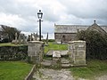 Lych gate at Cubert Church