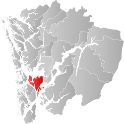 Tysnes – Mappa