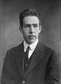 Image 17Niels Bohr (1885–1962) was a Danish physicist who made foundational contributions to understanding atomic structure and quantum theory, for which he received the Nobel Prize in Physics in 1922. Bohr was also a philosopher and a promoter of scientific research.