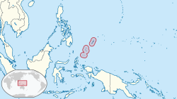 Palau (stato) - Localizzazione