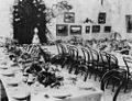 An elaborate wedding reception in 1894 in Australia