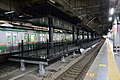 「TRAIN SUITE 四季島」專用月台全體的樣子（2017年8月21日）