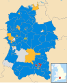 2009 results map