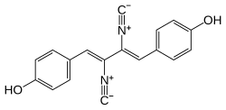 Strukturformel von Xanthocillin