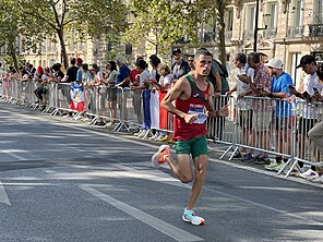 Othmane el-Goumri bei den Olympischen Sommerspielen 2024 in Paris