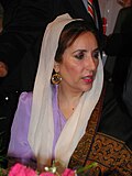 11th and 13th Prime Minister of Pakistan Benazir Bhutto (AB, 1973)