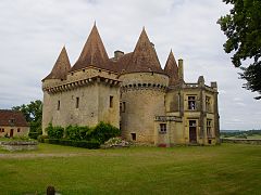 Le château de Marzac.