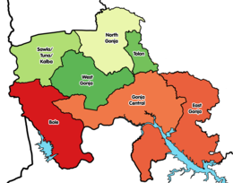 Distretto di Bole – Mappa