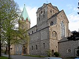 La basilique Saint-Ludger.