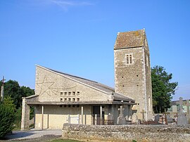 The church in Le Bû-sur-Rouvres