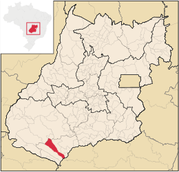 Caçu – Mappa