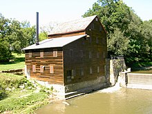 Iowa Wildcat Den State Park (Pine Creek Grist Mill - 1848), Muscatine County September 1, 2014.JPG