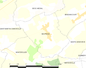 Poziția localității Neufbosc