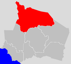 Lokasi Daerah Jelebu di Negeri Sembilan